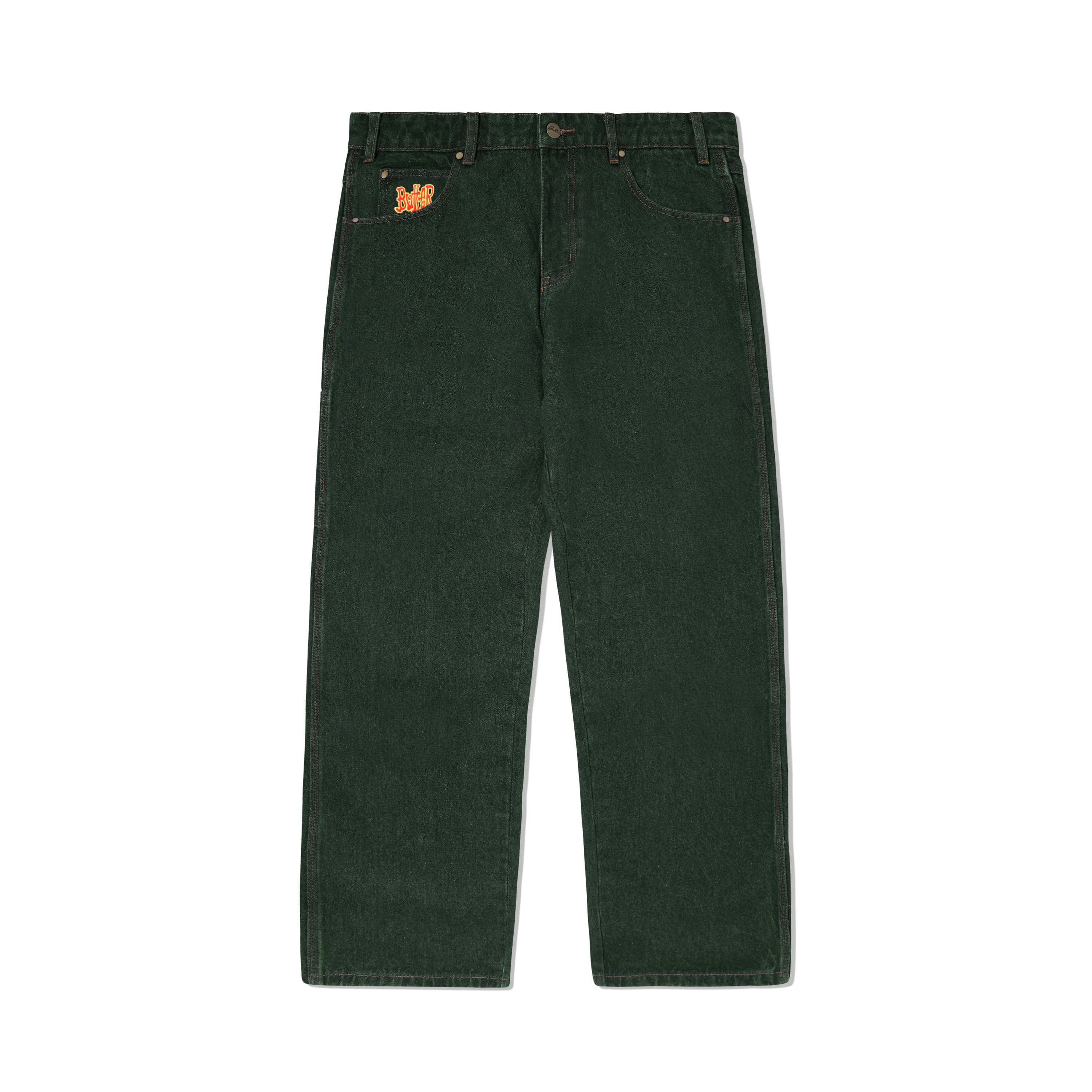 BUTTER GOODS TOUR DENIM JEANS ARMY WASH