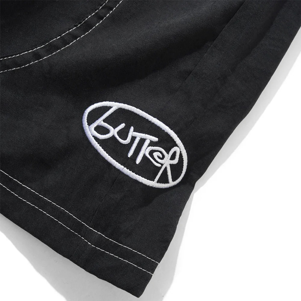BUTTER POINT BOARDSHORTS BLACK - Image 3