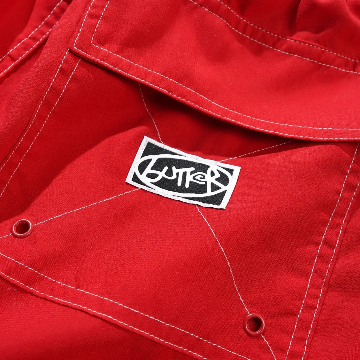 BUTTER POINT BOARDSHORTS RED / NAVY - Image 3
