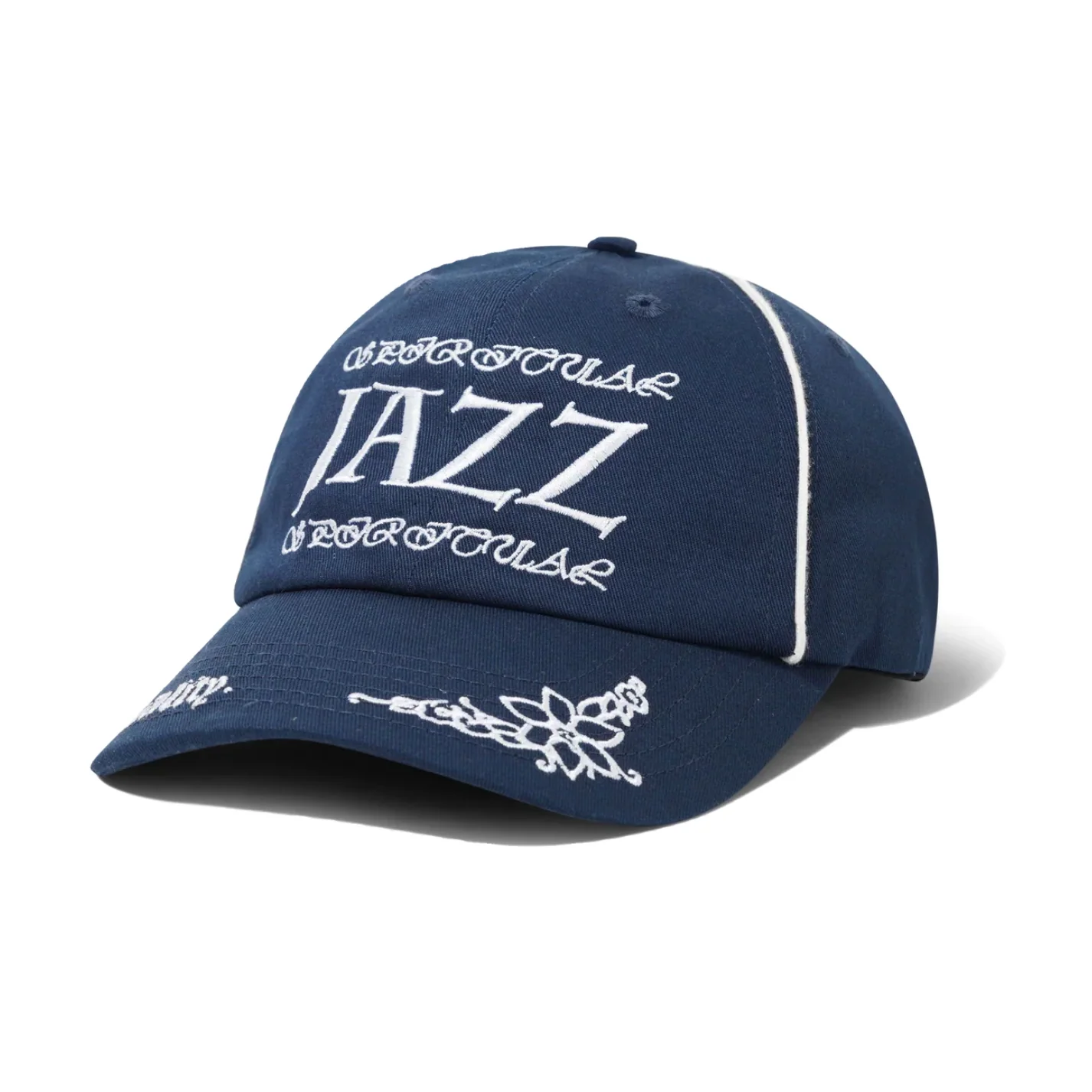BUTTER SPIRITUAL LOGO 6 PANEL CAP NAVY