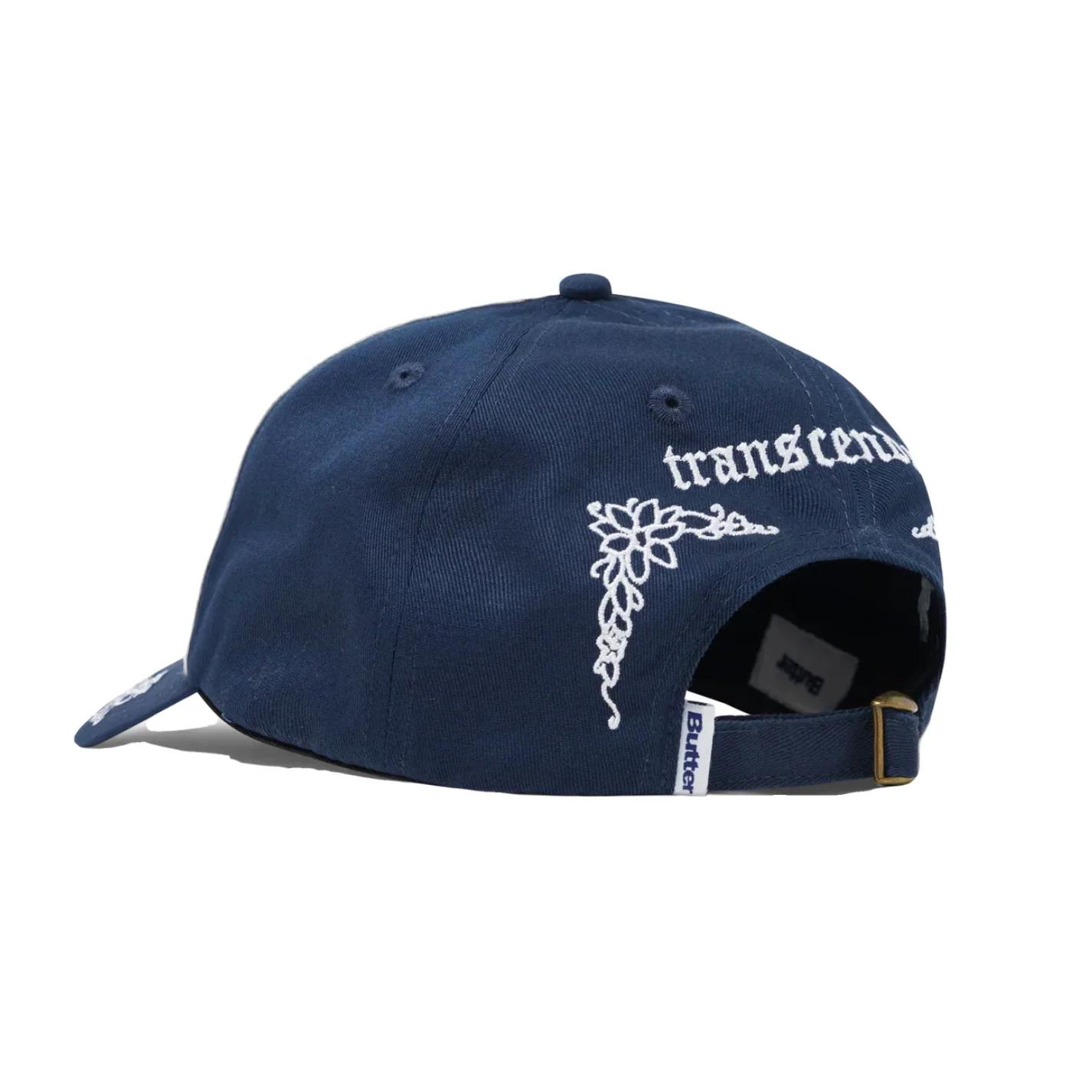 BUTTER SPIRITUAL LOGO 6 PANEL CAP NAVY - Image 2