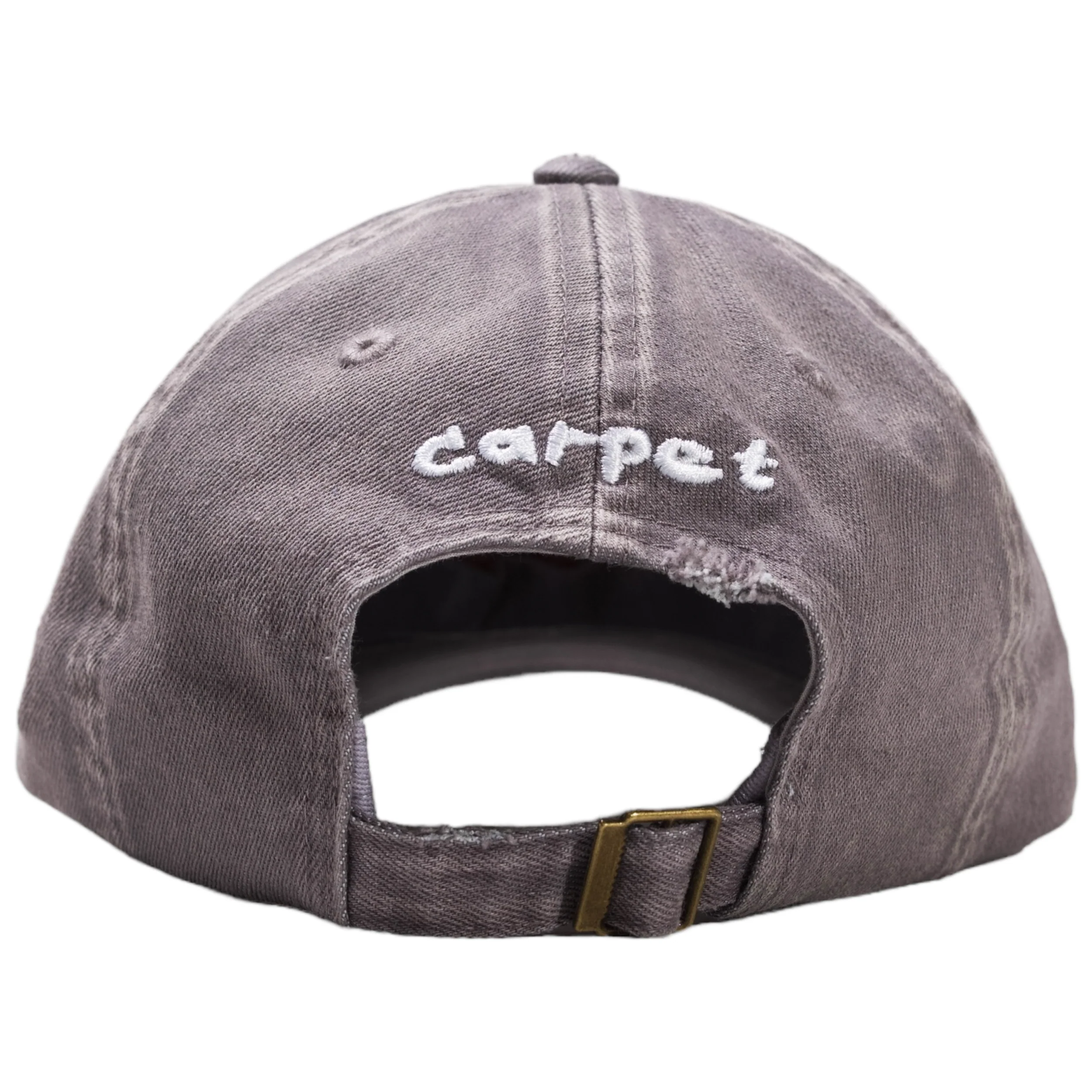 CARPET CO. BRAT LOGO HAT BLACK DENIM - Image 3
