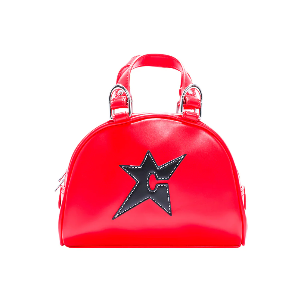 CARPET CO. C-STAR PURSE RED