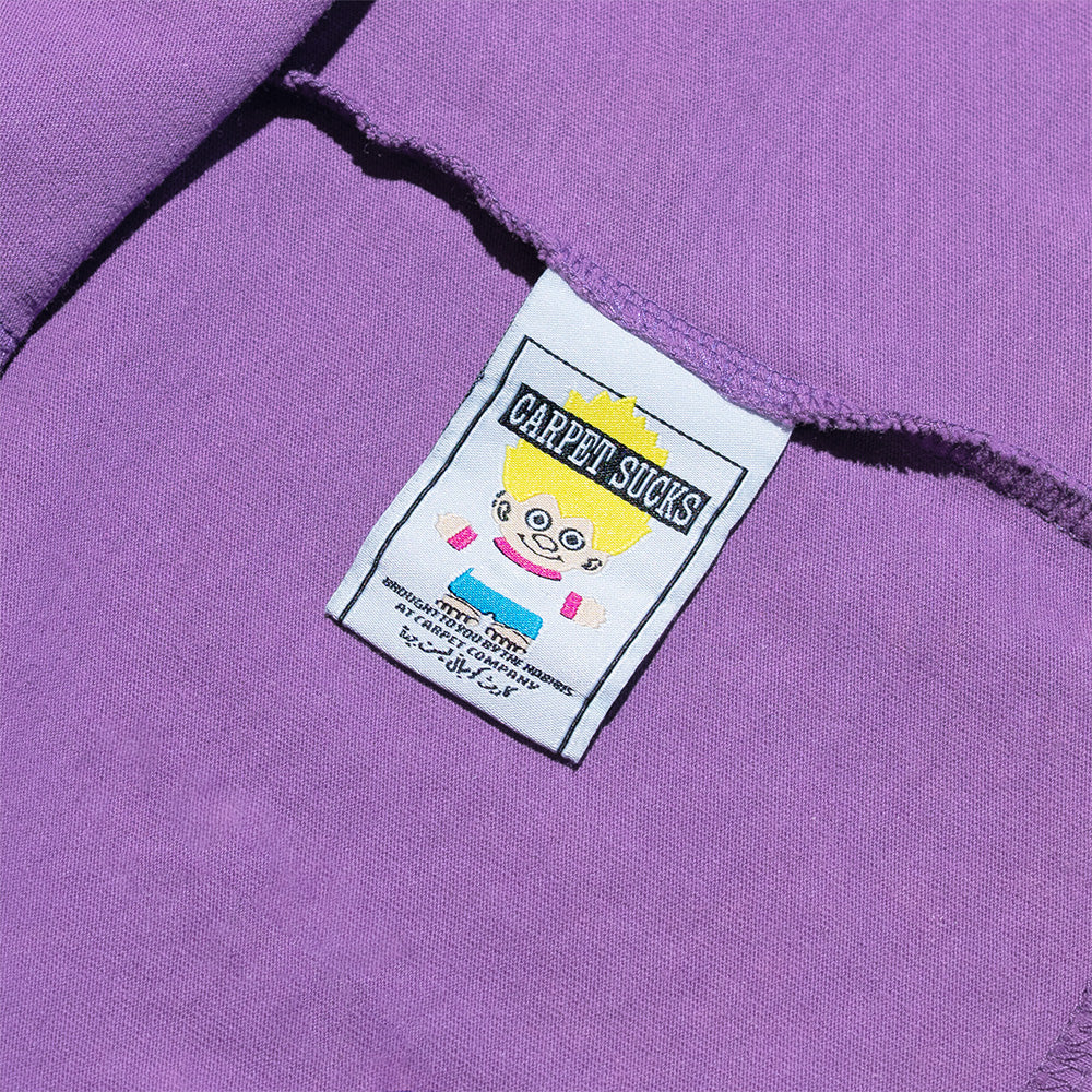 CARPET CO. TRAMPSTAMP LONGSLEEVE PURPLE / BLACK - Image 3