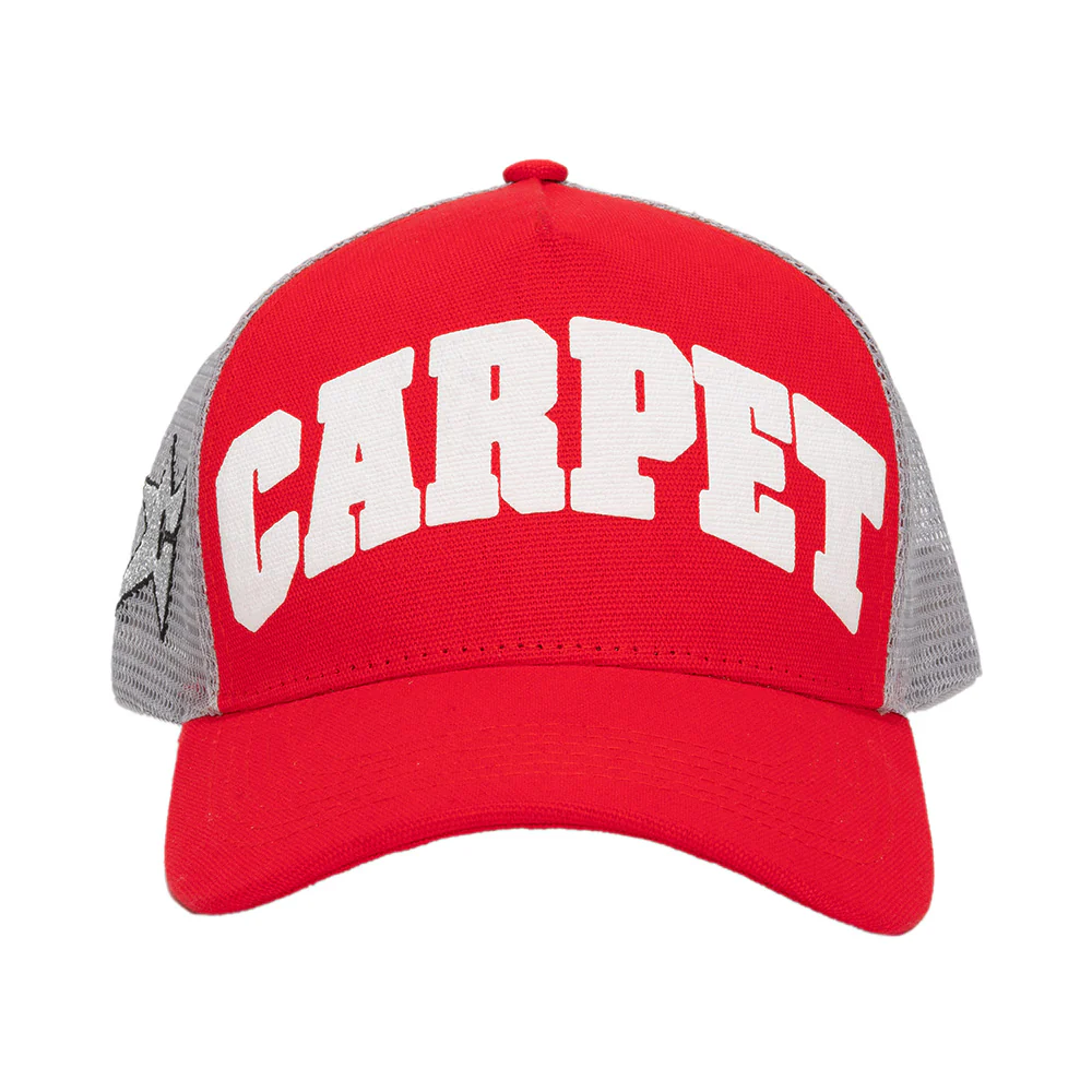 CARPET CO. VARSITY HAT RED