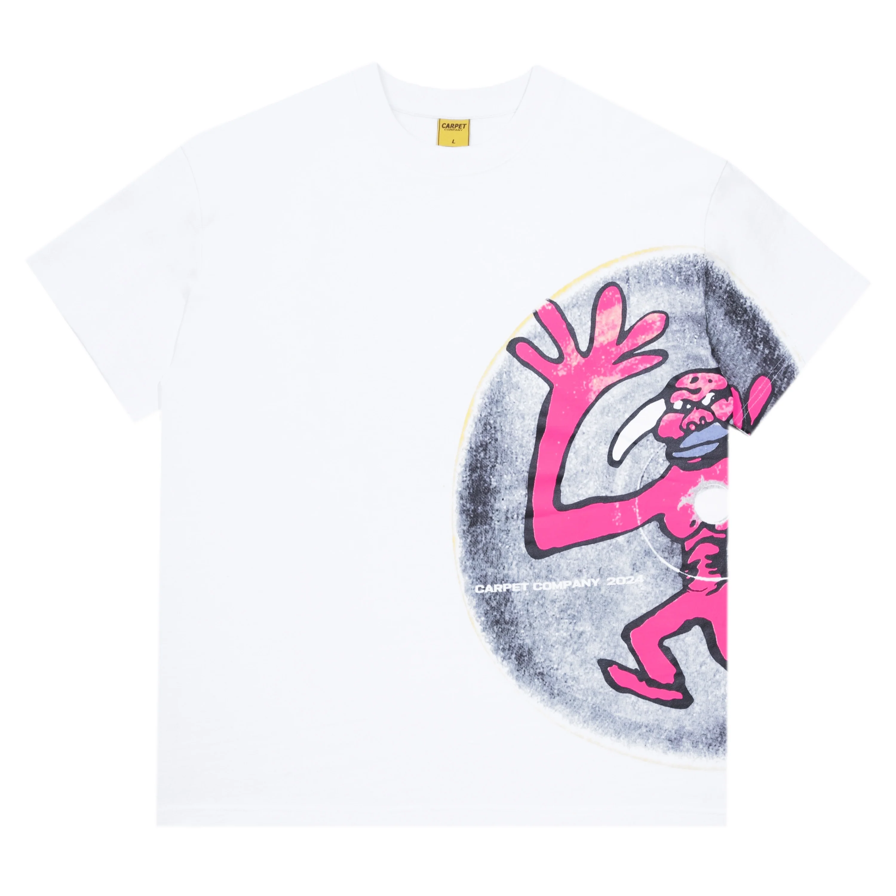 CARPET CO. VINYL TEE WHITE