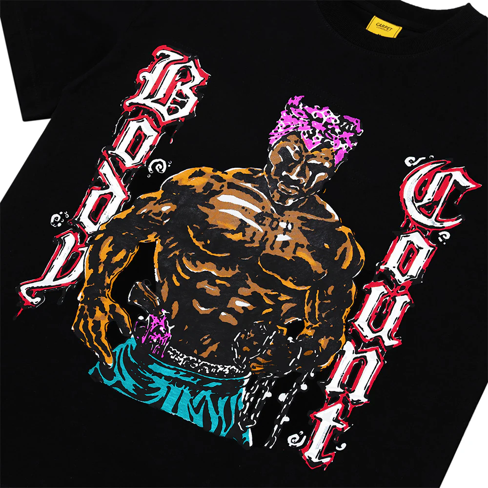 CARPET CO. X BODY COUNT TEE BLACK - Image 3