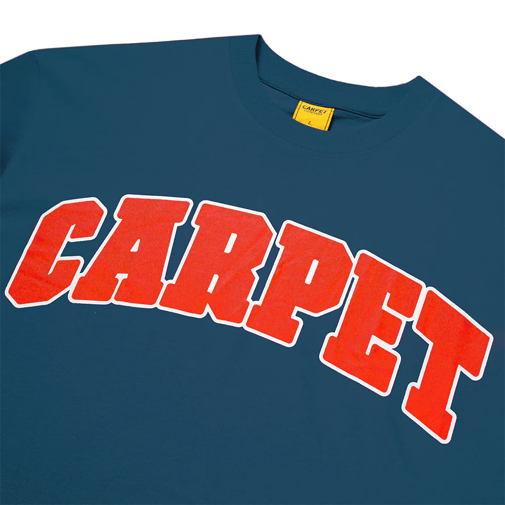 CARPET VARSITY TEE BLUE - Image 2