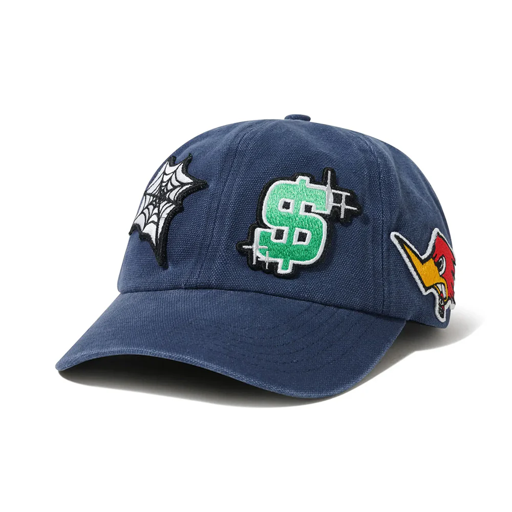 CASH ONLY SERVICE 6 PANEL CAP NAVY