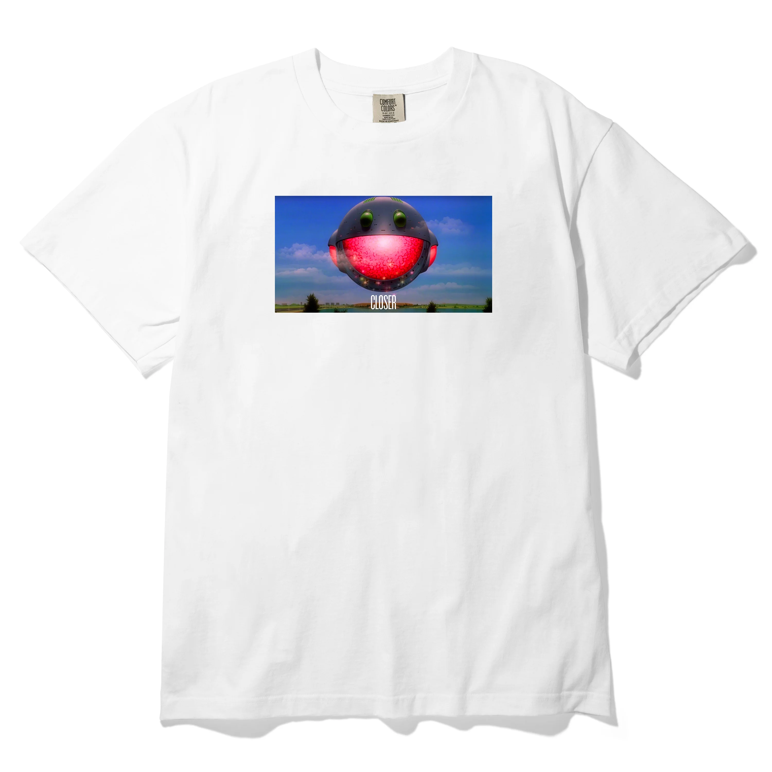 CLOSER HEAVY METAL TEE WHITE