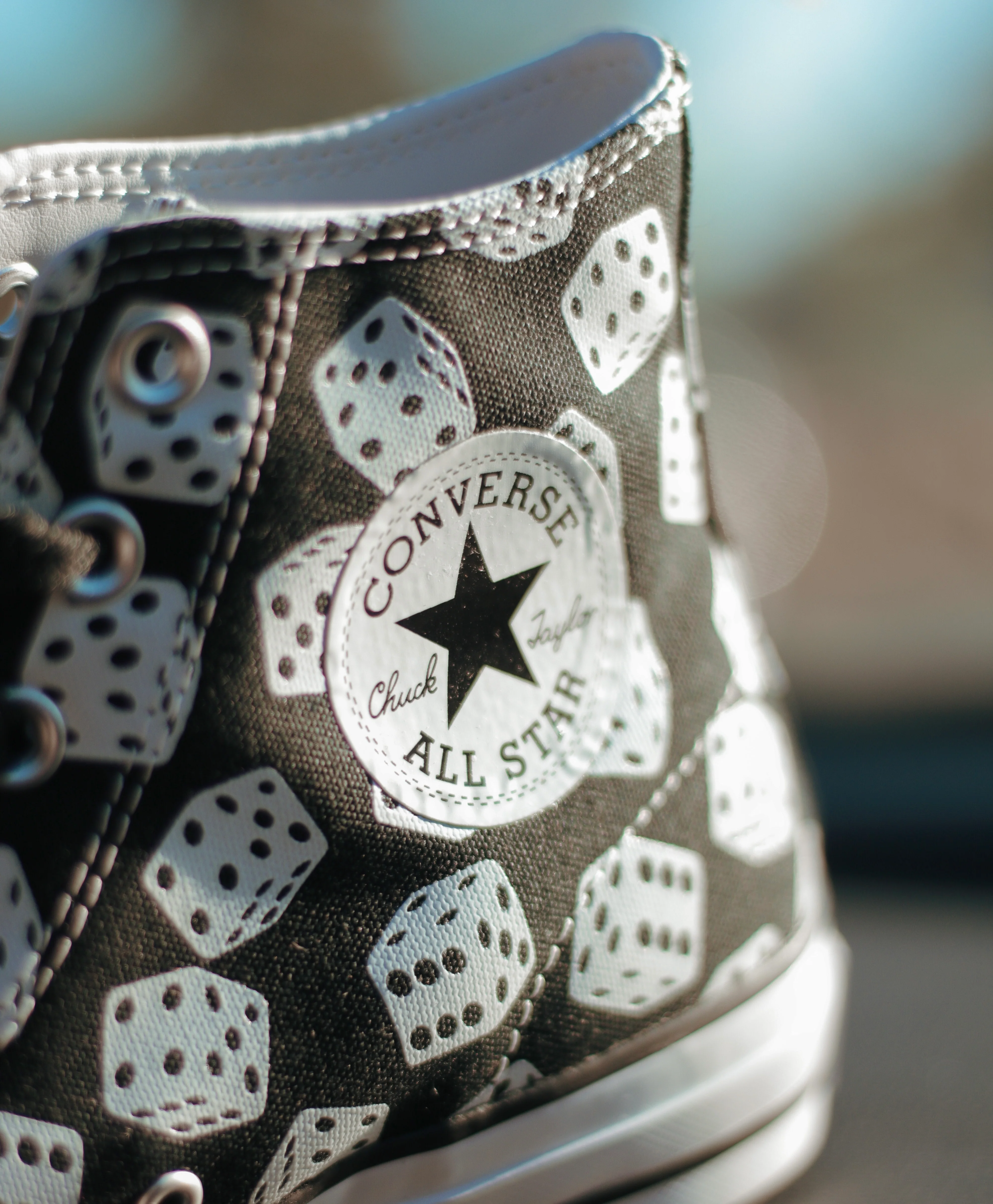 CONVERSE CONS CTAS PRO HI DICE BLACK / WHITE - Image 4