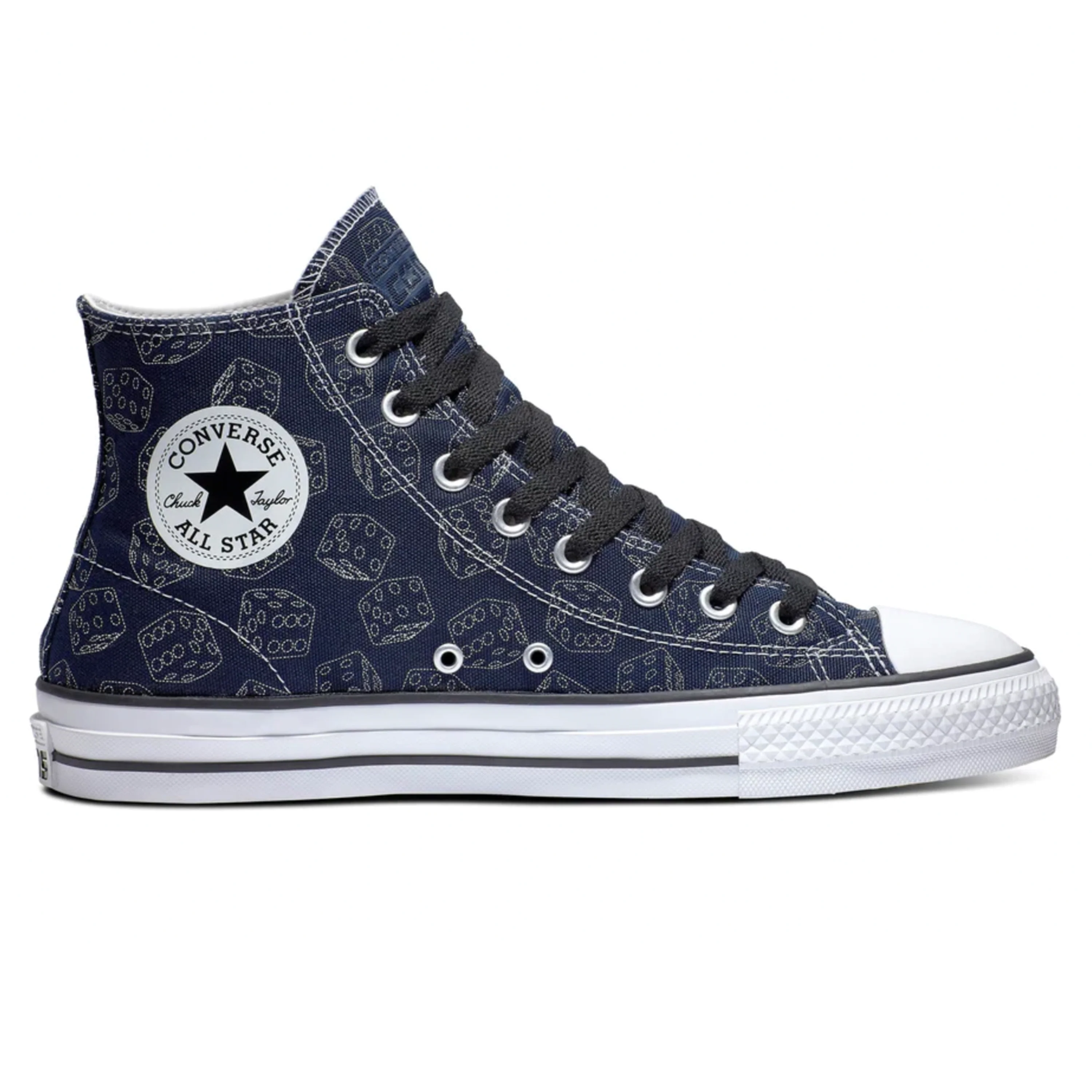 CONVERSE CONS CTAS PRO HI DICE OBSIDIAN / BLACK / WHITE