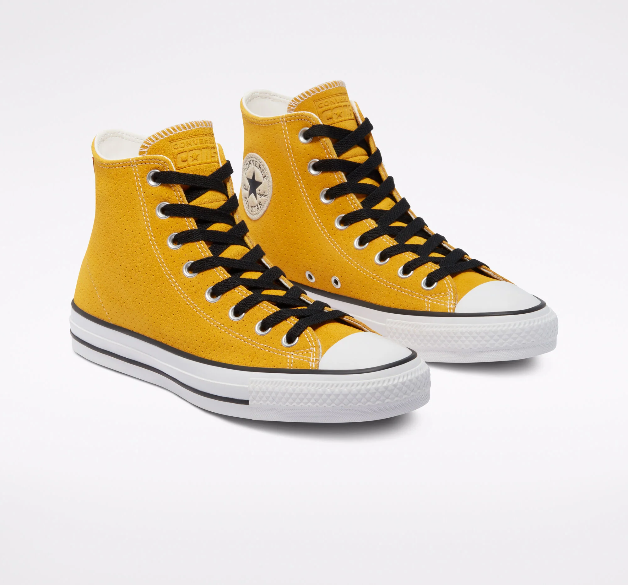 CONVERSE CONS CHUCK TAYLOR ALL STAR PRO HI GOLD DART / WHITE / BLACK - Image 2