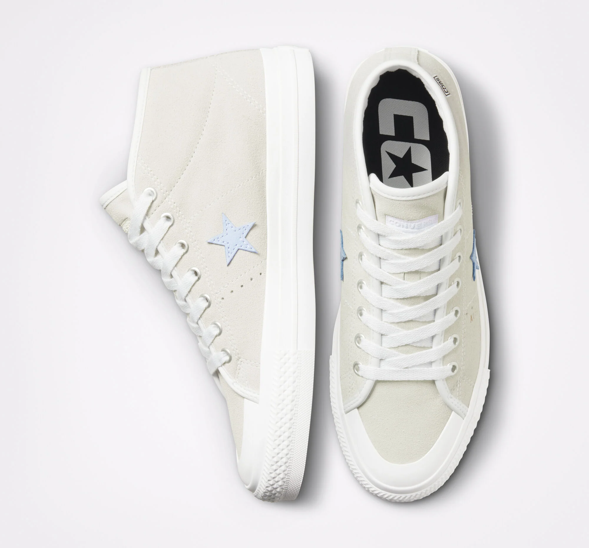 CONVERSE CONS ONE STAR PRO MID ALEXIS VINTAGE WHITE / WHITE - Image 7