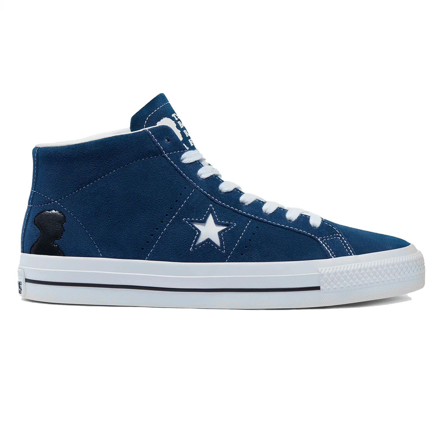 CONVERSE CONS ONE STAR PRO MID NAVY / WHITE / BLACK