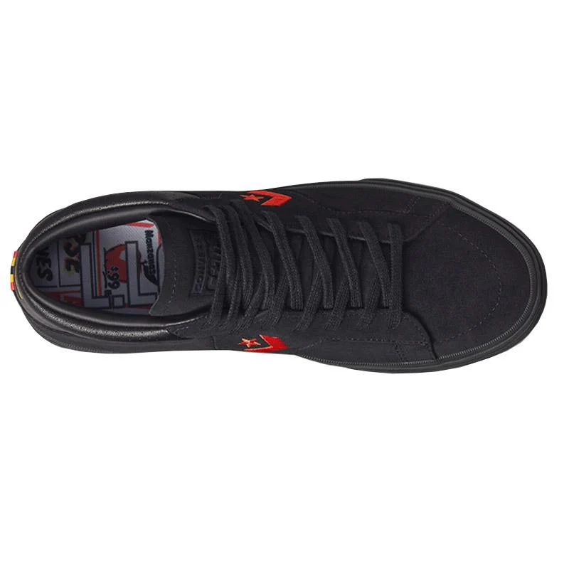 CONVERSE LOUIE LOPEZ PRO MID BLACK / POPPY GLOW / AMARILLO - Image 4