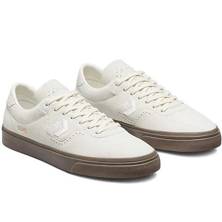 CONVERSE LOUIE LOPEZ PRO OX EGRET/DARK MUSHROOM - Image 4