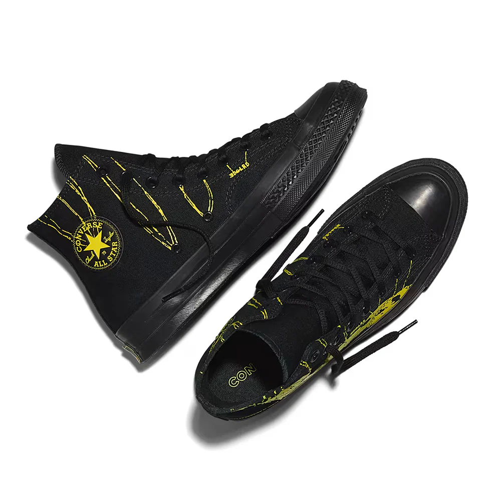 CONVERSE X EDGLRD CHUCK 70 HIGH BLACK / YELLOW / BLACK - Image 2
