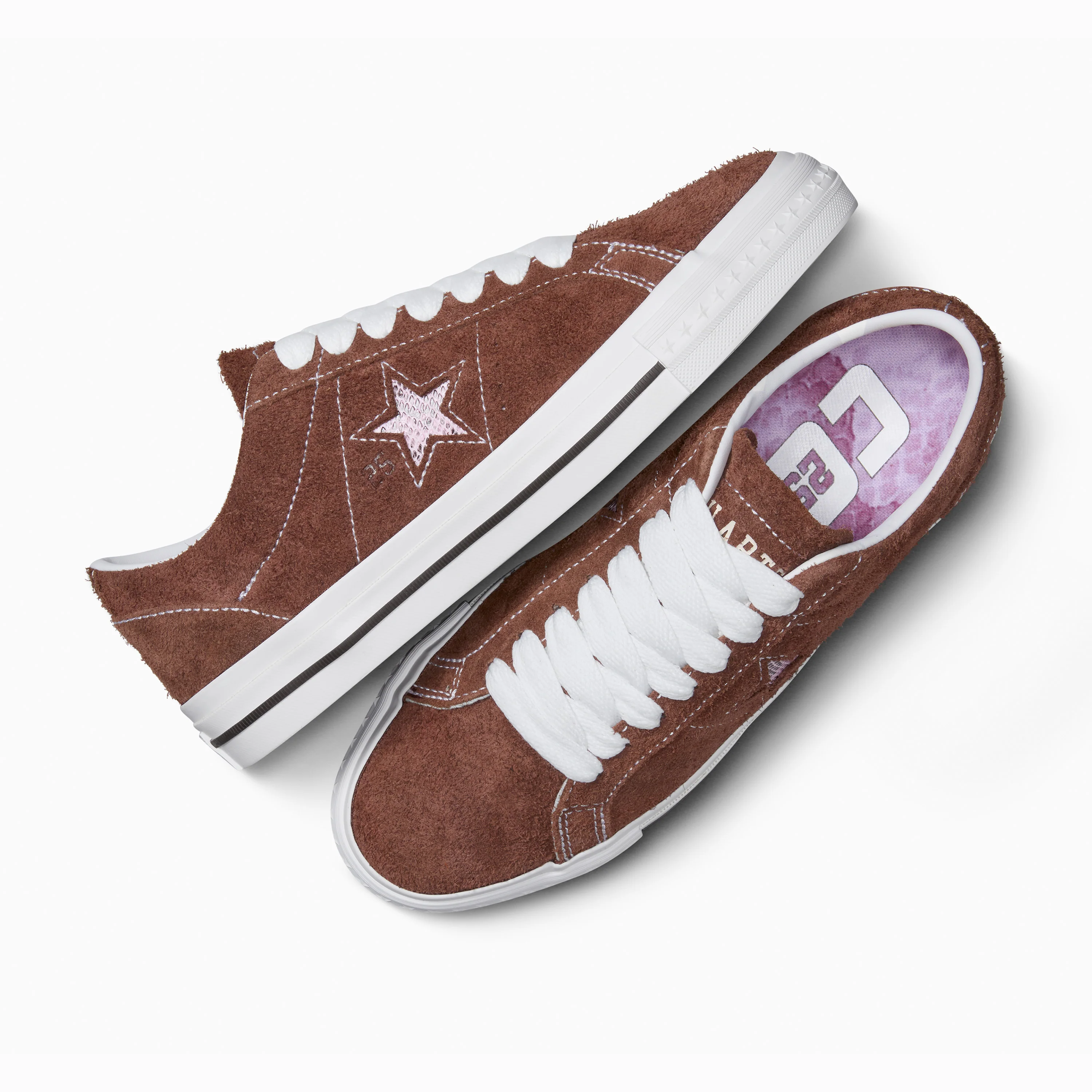CONVERSE x QUARTER SNACKS ONE STAR PRO DARK CLOVE - Image 3