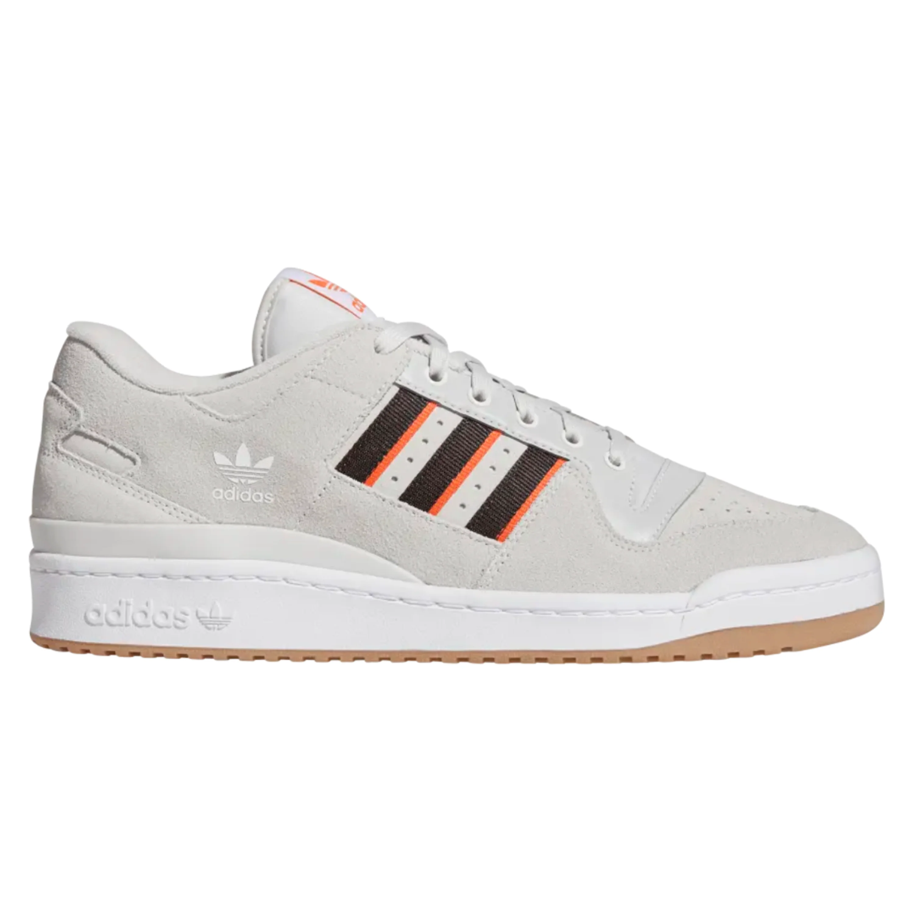 ADIDAS FORUM 84 LOW ADV ONE GREY / IMPACT ORANGE
