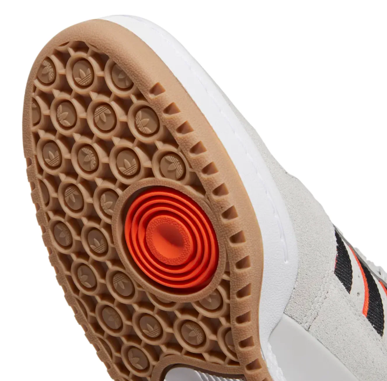 ADIDAS FORUM 84 LOW ADV ONE GREY / IMPACT ORANGE - Image 5