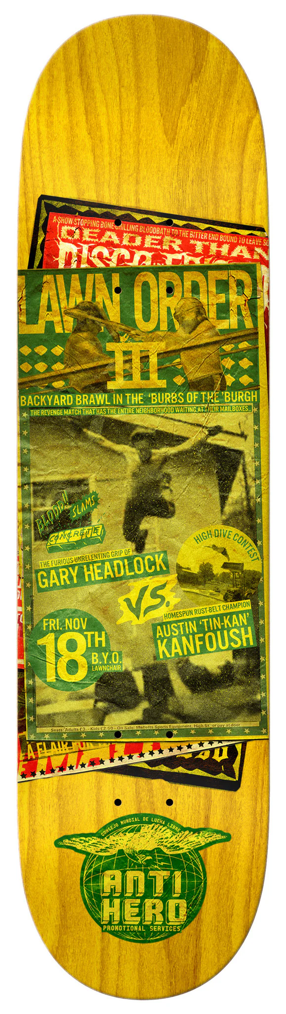 ANTI HERO KANFOUSH FRIDAY NIGHT 8.28