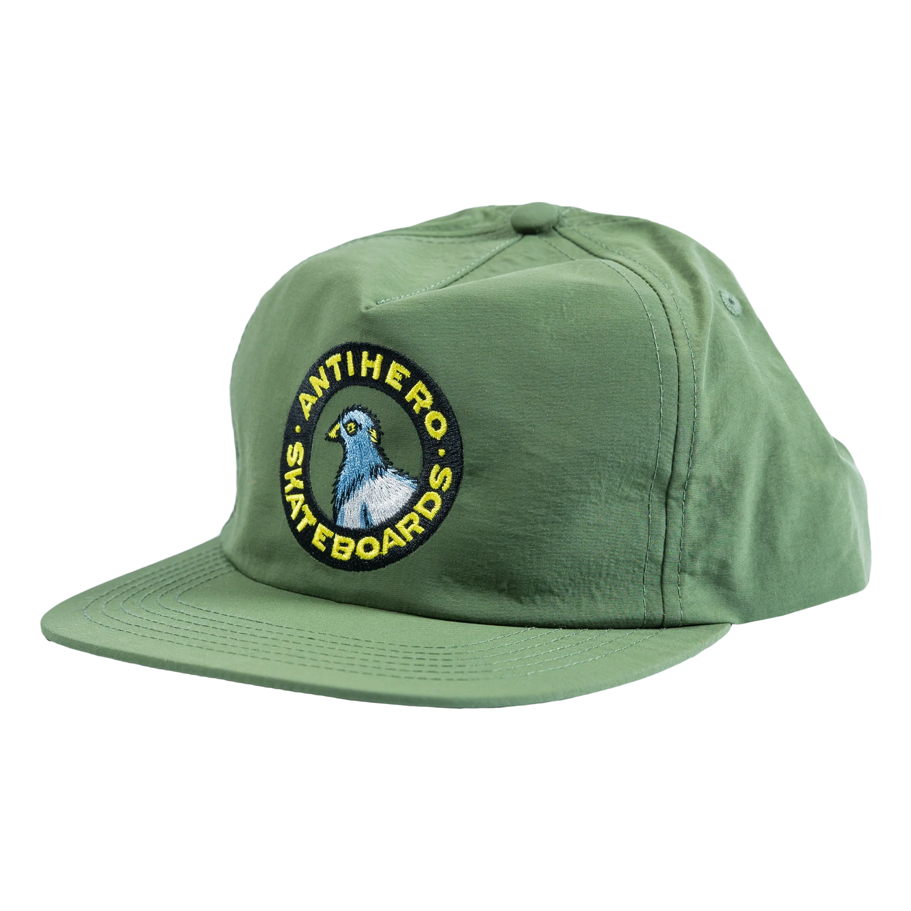 ANTIHERO PIGEON ROUND SNAPBACK OLIVE