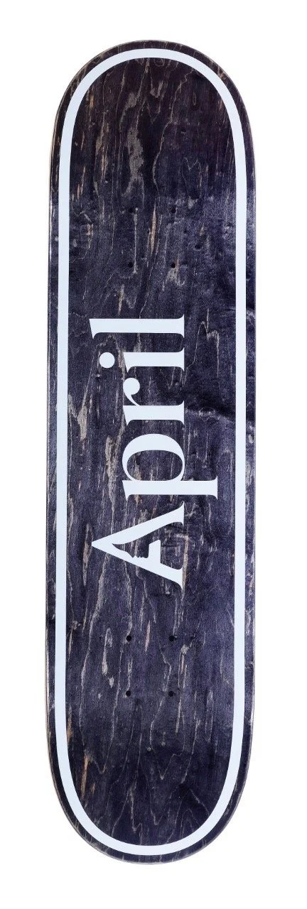 APRIL BLACK LOGO 8.25
