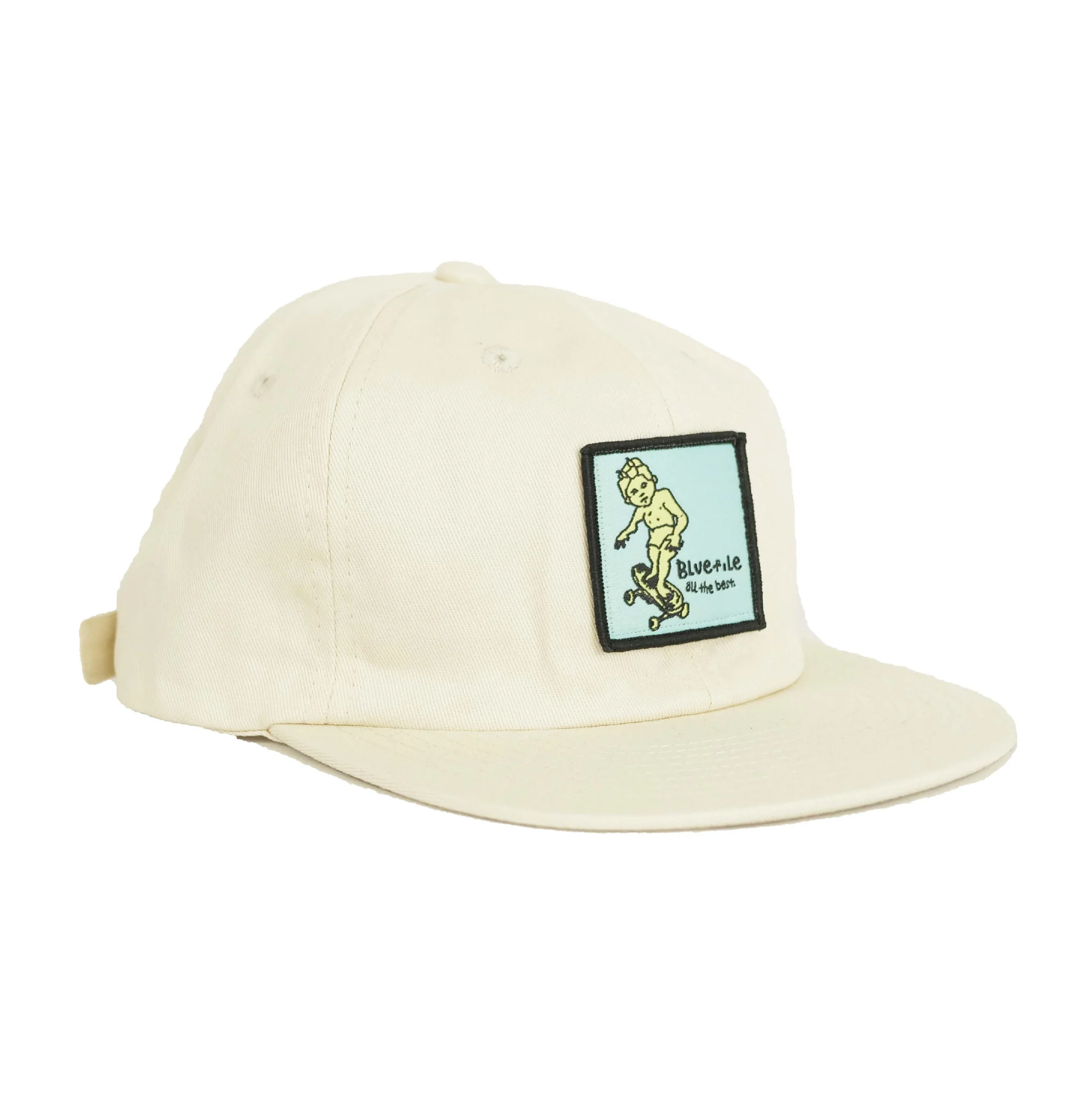BLUETILE SKETCHY PATCH HAT EGGSHELL - Image 2