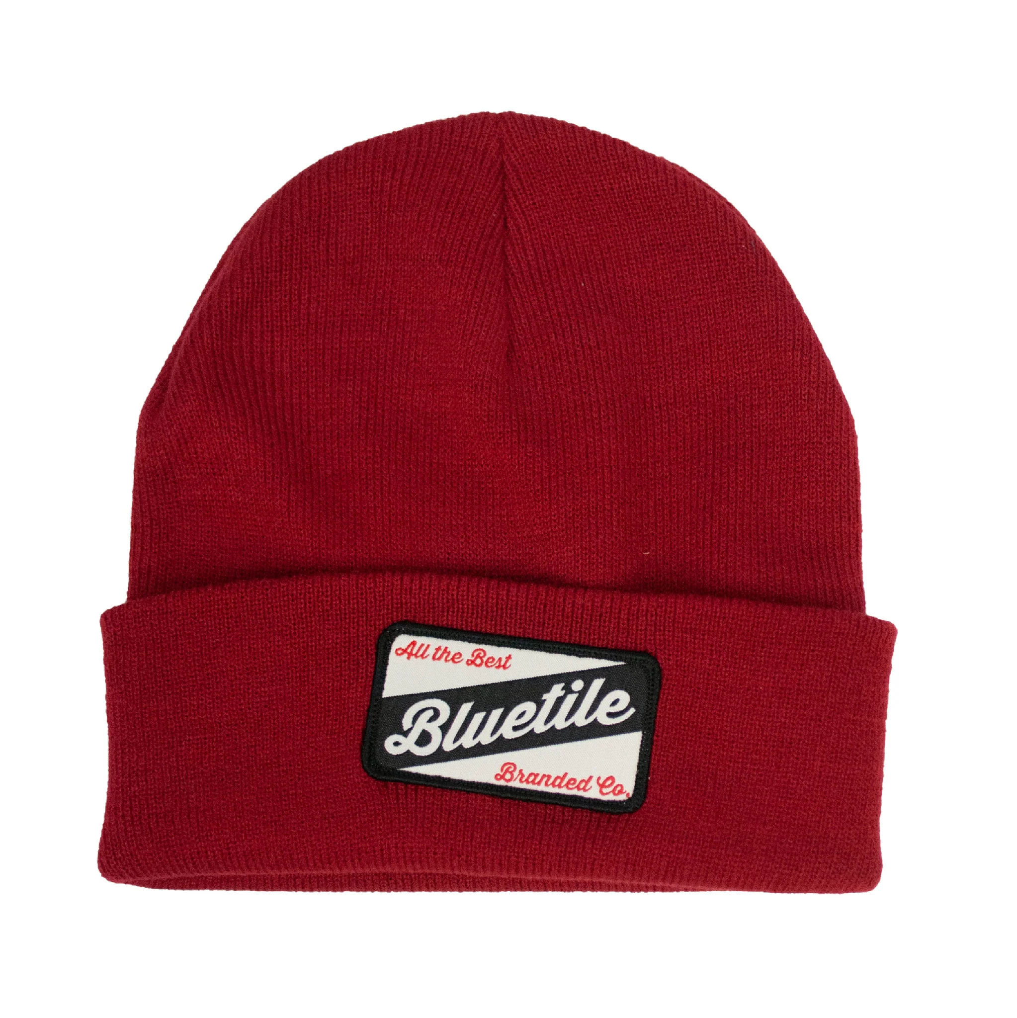 BLUETILE CRAFT PATCH BEANIE CARDINAL