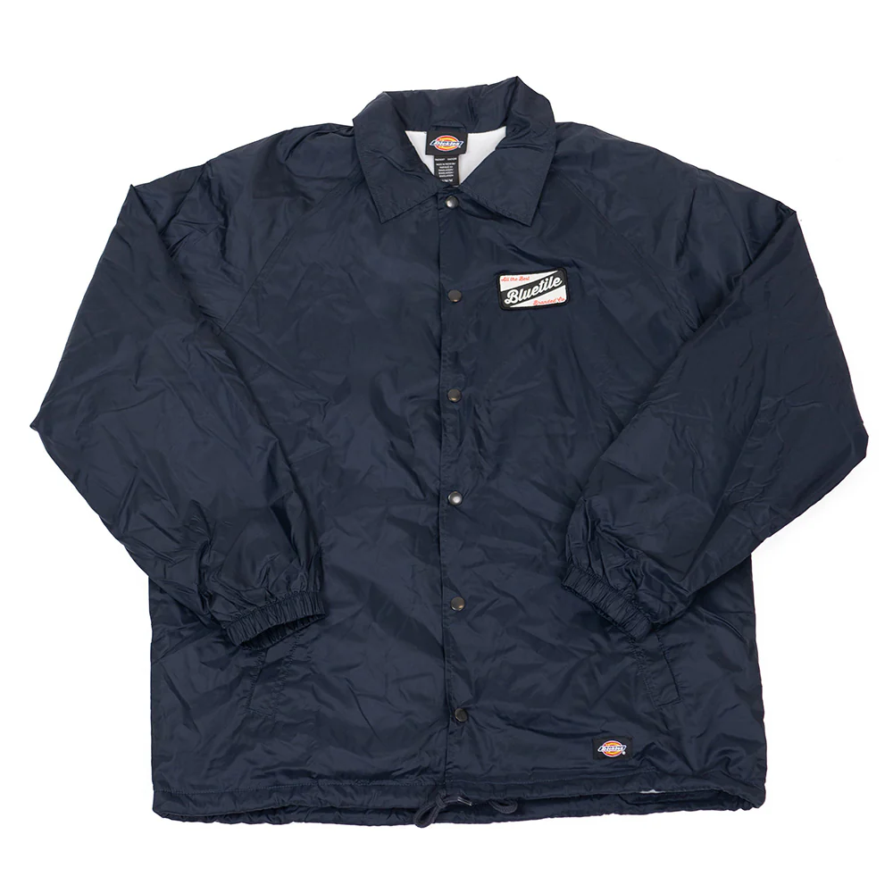 BLUETILE CRAFT PATCH COACHES JACKET NAVY