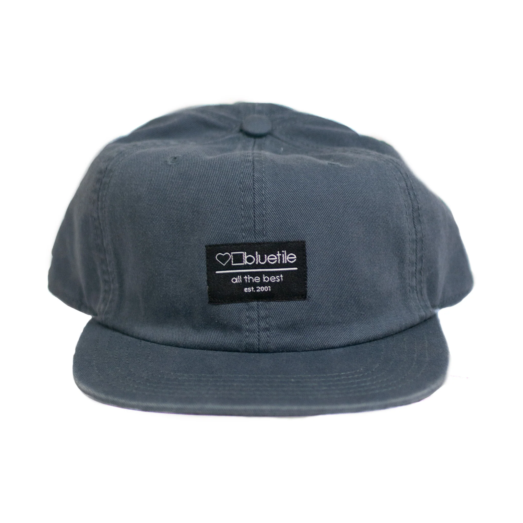BLUETILE SUPPLY PATCH HAT PETROL BLUE