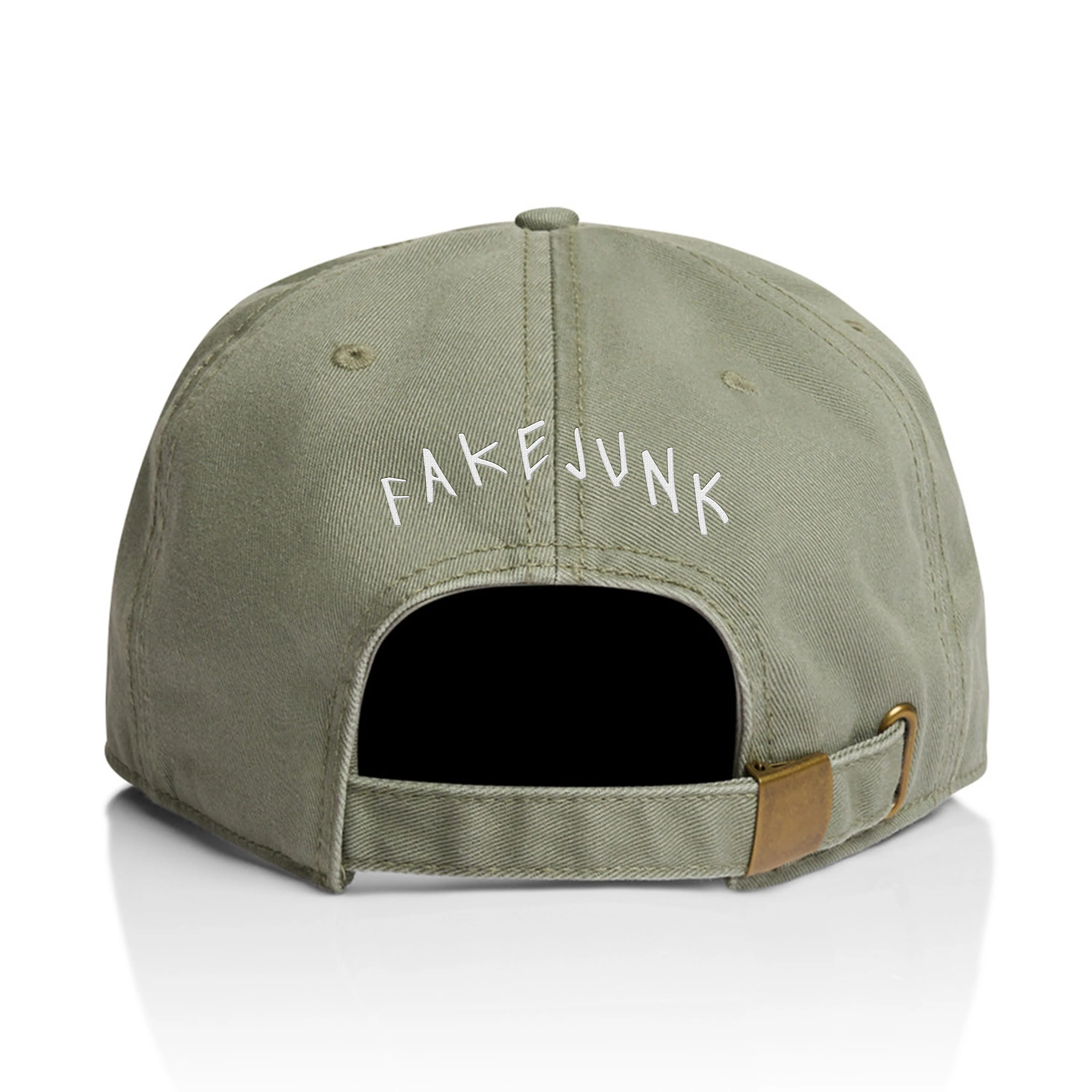 FAKE JUNK LOGO DAD HAT EUCALYPTUS - Image 2