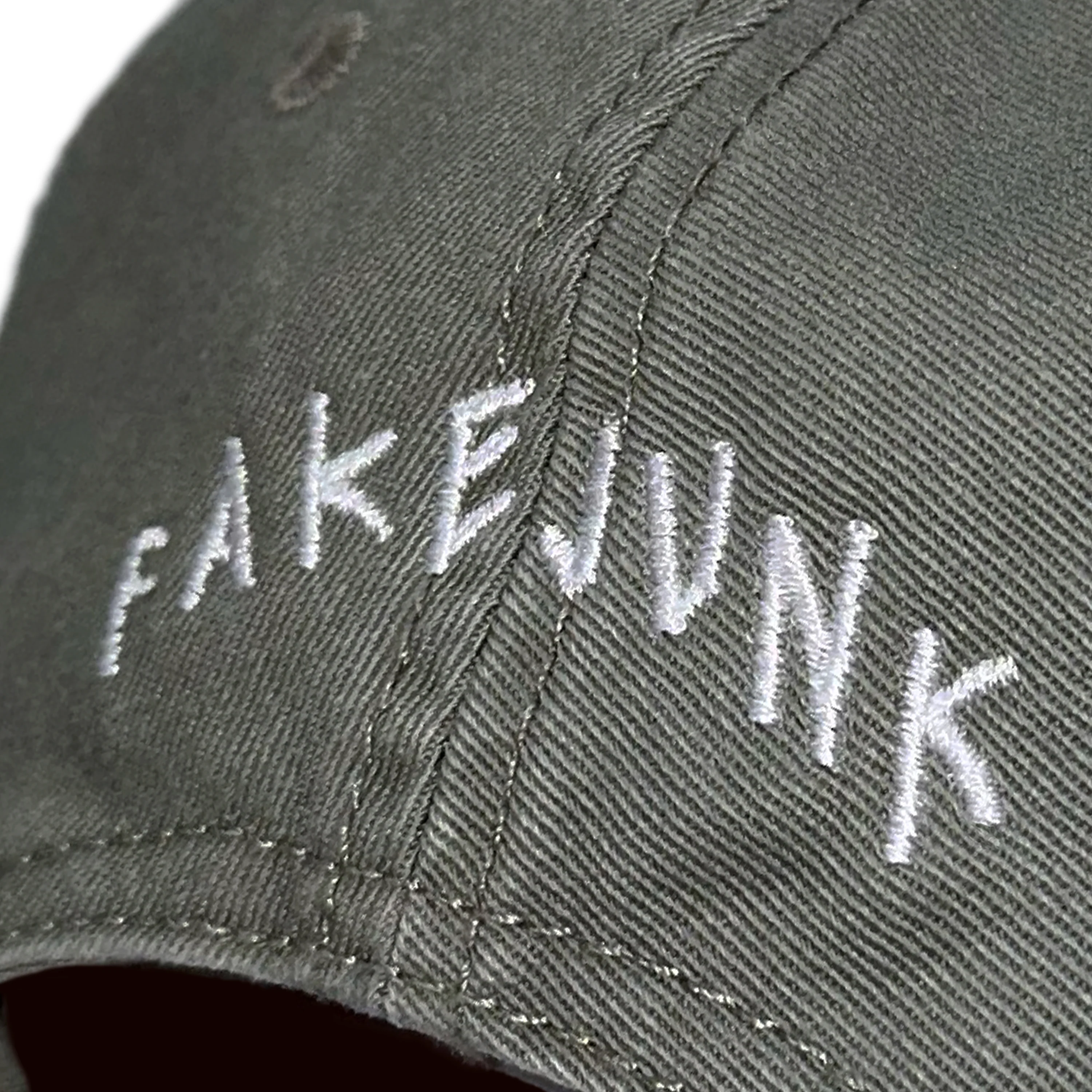 FAKE JUNK LOGO DAD HAT EUCALYPTUS - Image 3