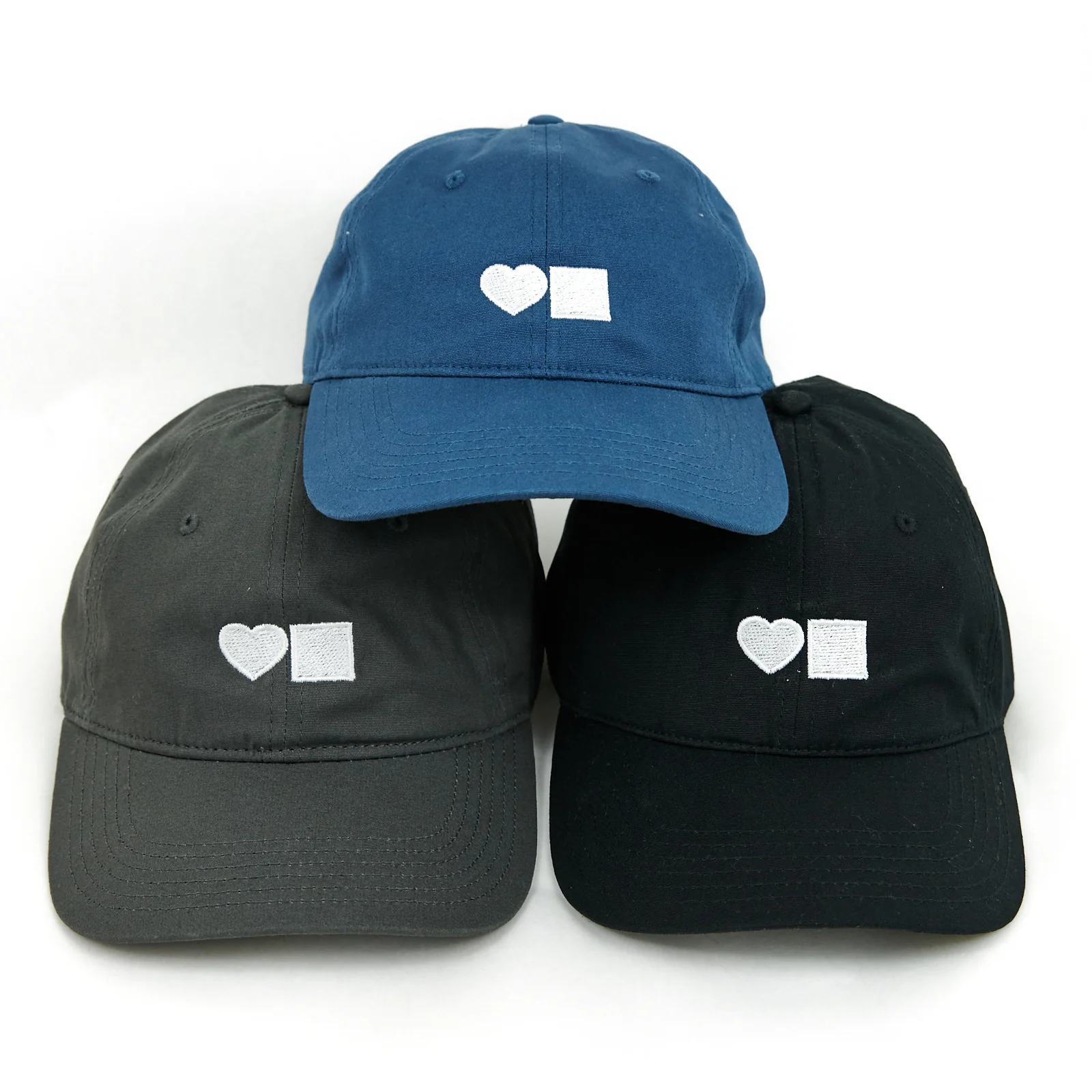 BLUETILE LOVE SIX PANEL HAT DARK GREY - Image 3