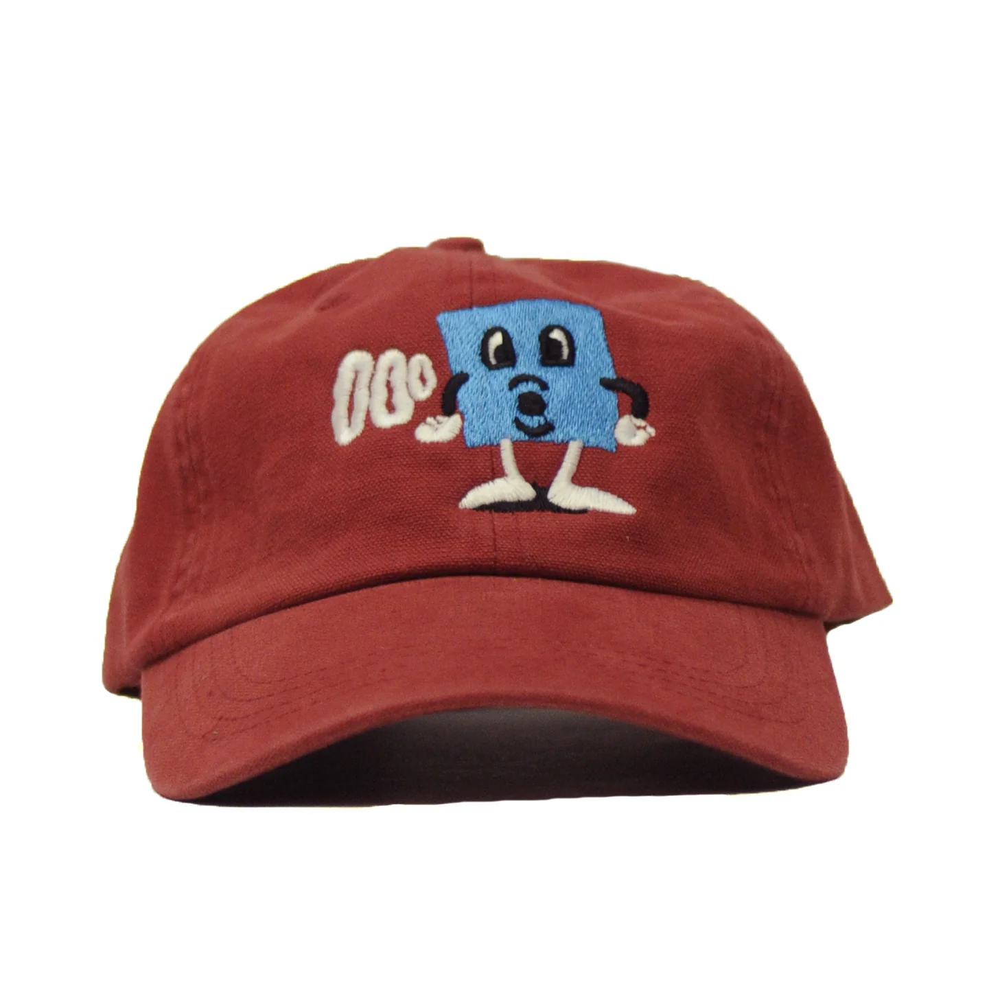 BLUETILE PUFF SQUARE DAD HAT ANTIQUE RED