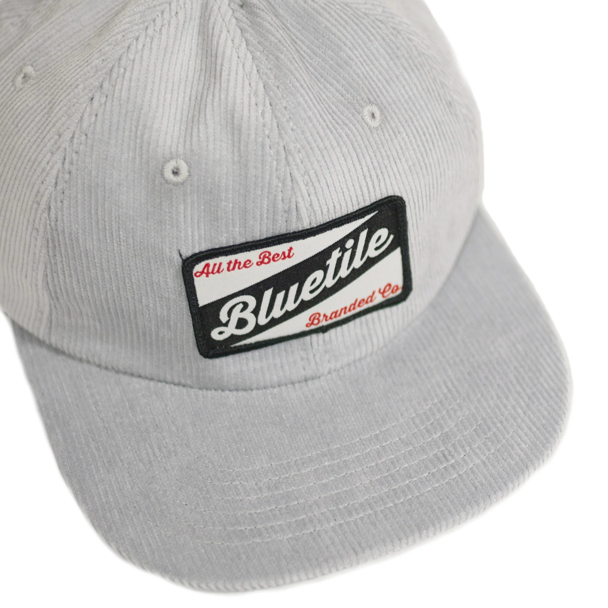 BLUETILE CRAFT PATCH HAT GREY CORDUROY - Image 2