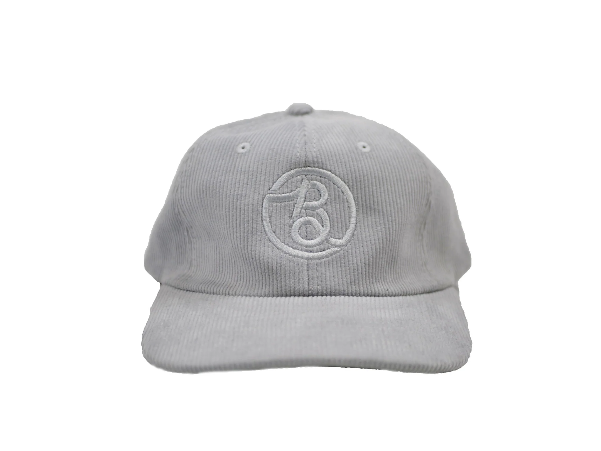 BLUETILE SUPPLY CO CORDUROY STRAP BACK GREY