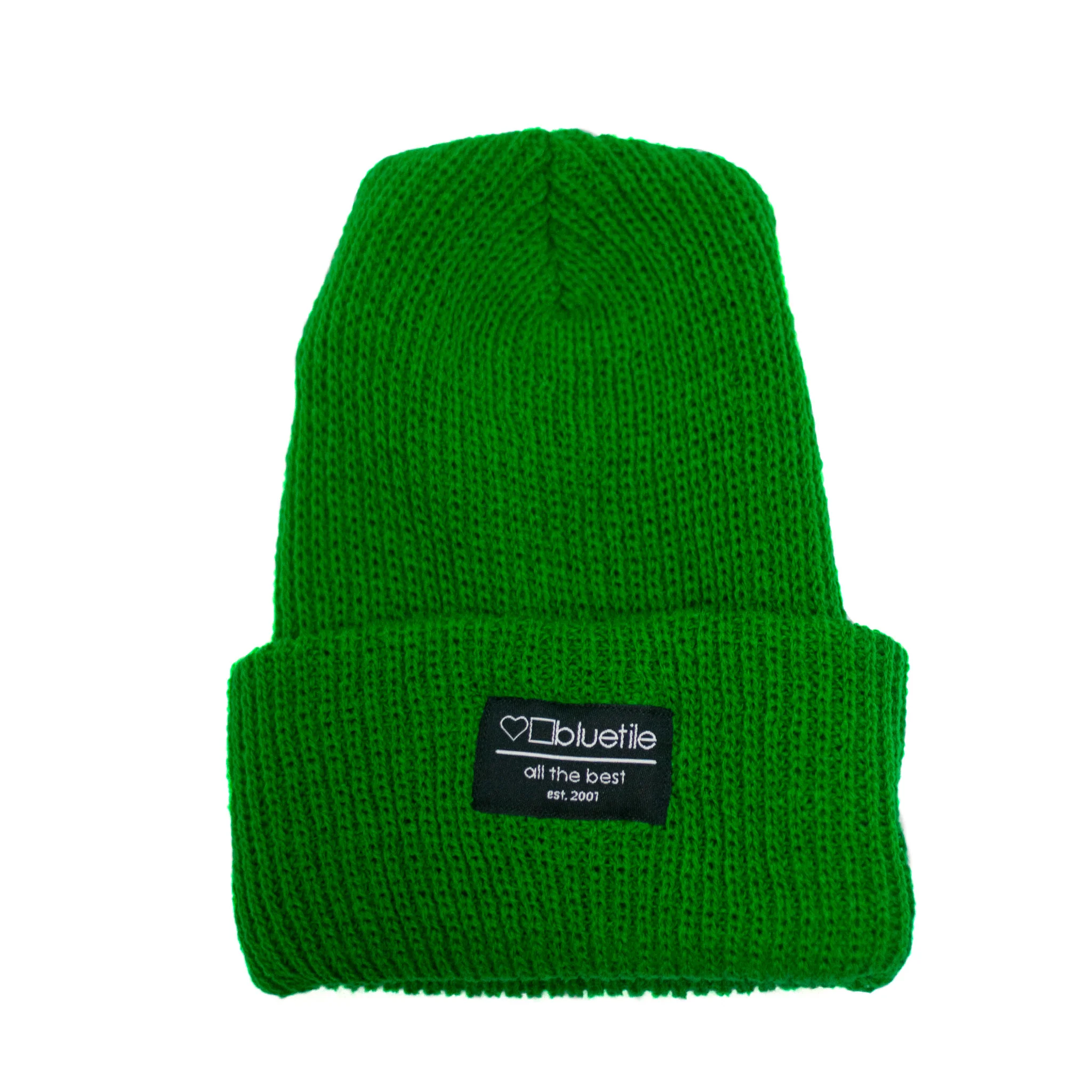 BLUETILE SURPLUS KNIT BEANIE KELLY GREEN