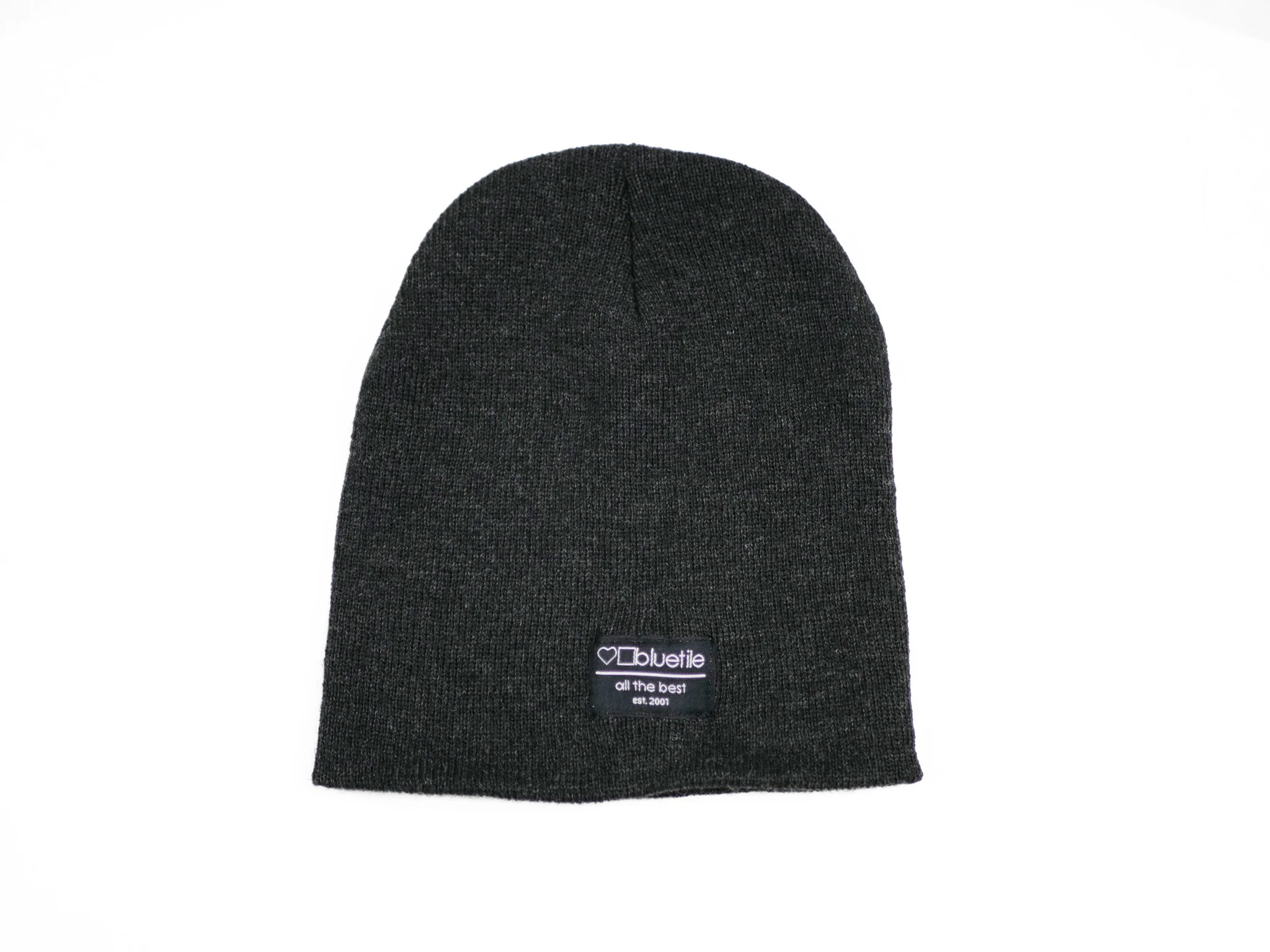 BLUETILE SURPLUS UNCUFF BEANIE DARK GREY