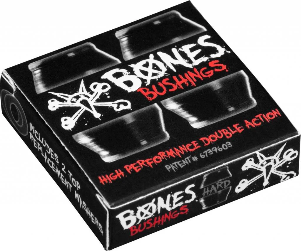 BONES HARDCORE BUSHINGS HARD BLACK/BLACK