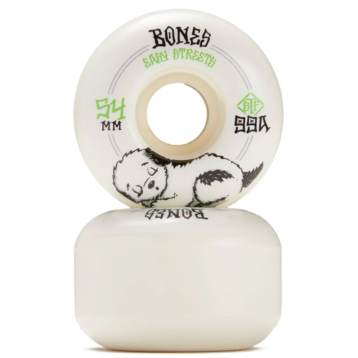 BONES WHEELS EASY STREETS 56MM 99a FATTIES - Image 2