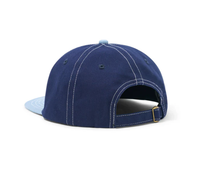 BUTTER GOODS SUNFLOWER 6 PANEL CAP NAVY - Image 2