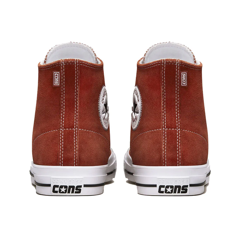 CONVERSE CONS CHUCK TAYLOR ALL STAR PRO HI DARK TERRACOTTA/BLACK/WHITE - Image 5