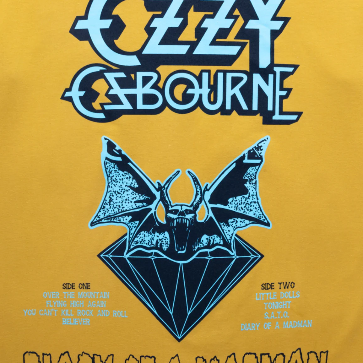 DIAMOND X OZZY DIARY OF A MADMAN TEE MONARCH - Image 2