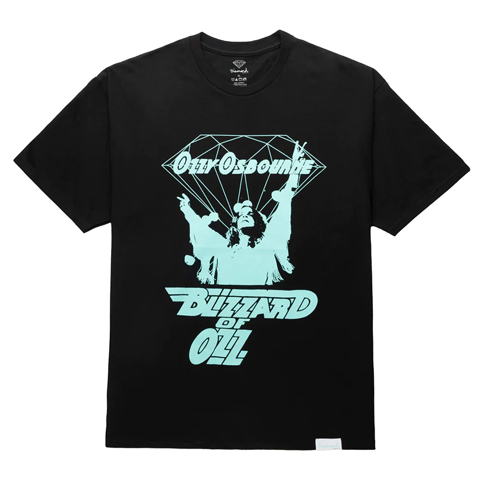 DIAMOND X OZZY DARK IDOL TEE BLACK