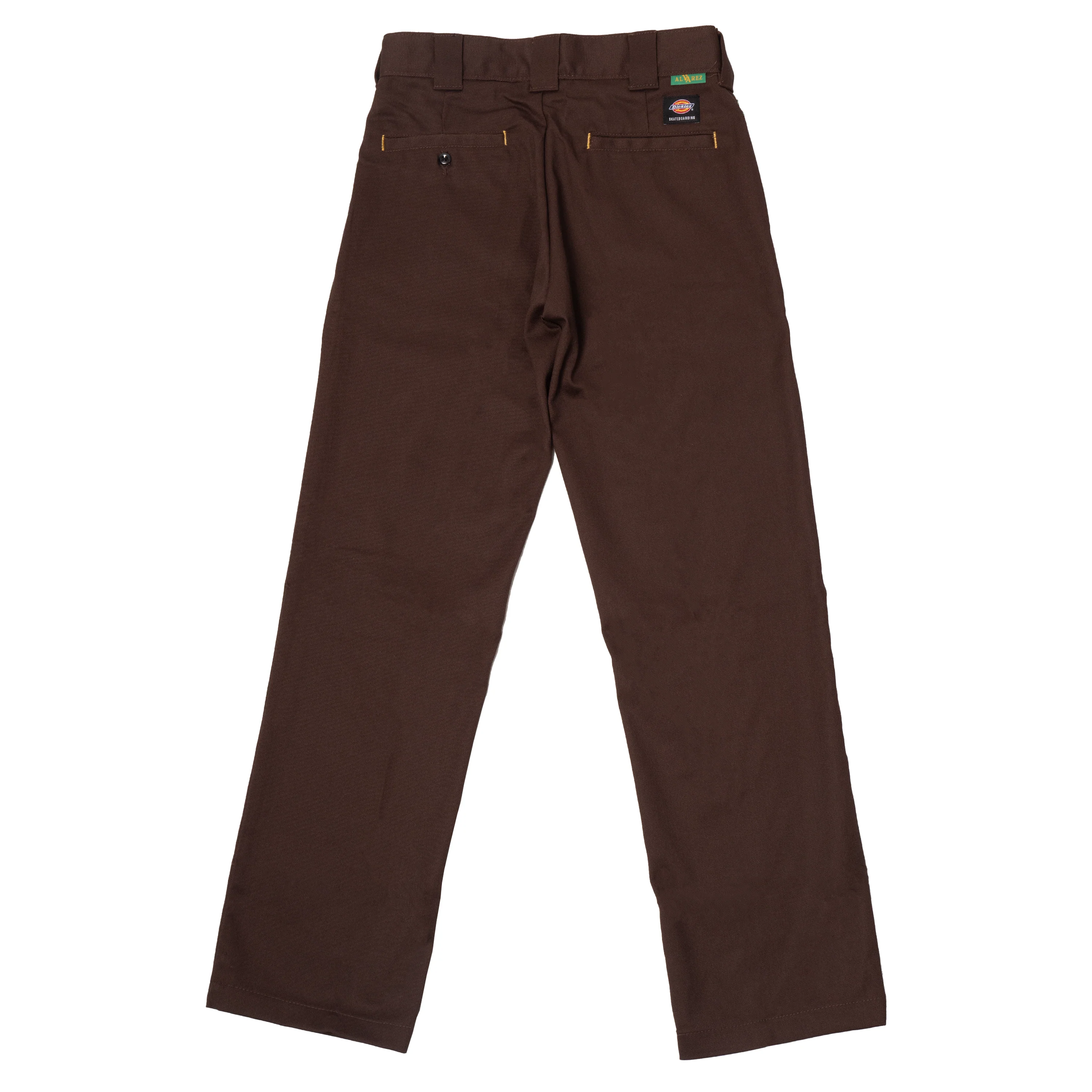 DICKIES VINCENT ALVAREZ TWILL PANT CHOCOLATE BROWN - Image 2