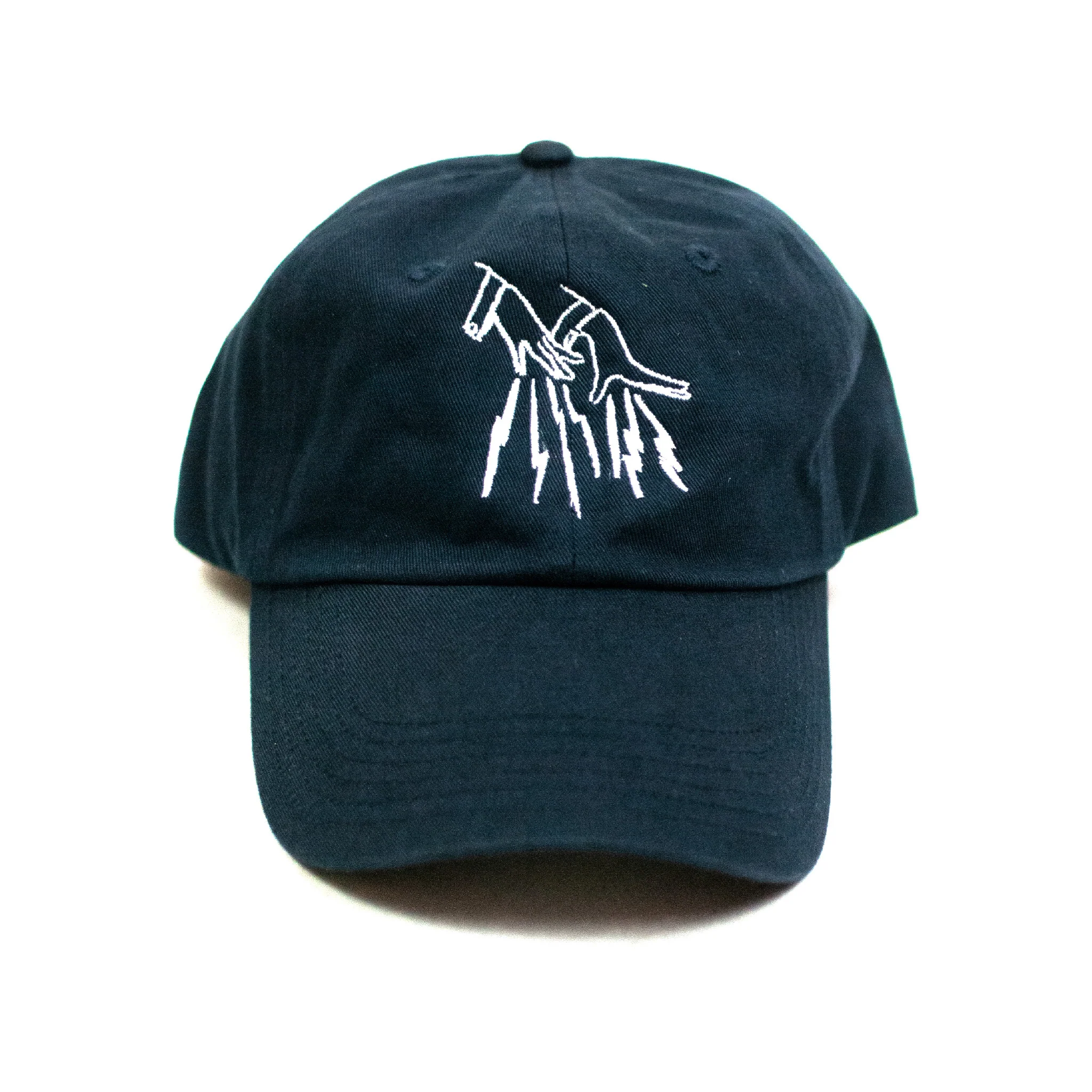 FAKE JUNK LOGO DAD HAT NAVY