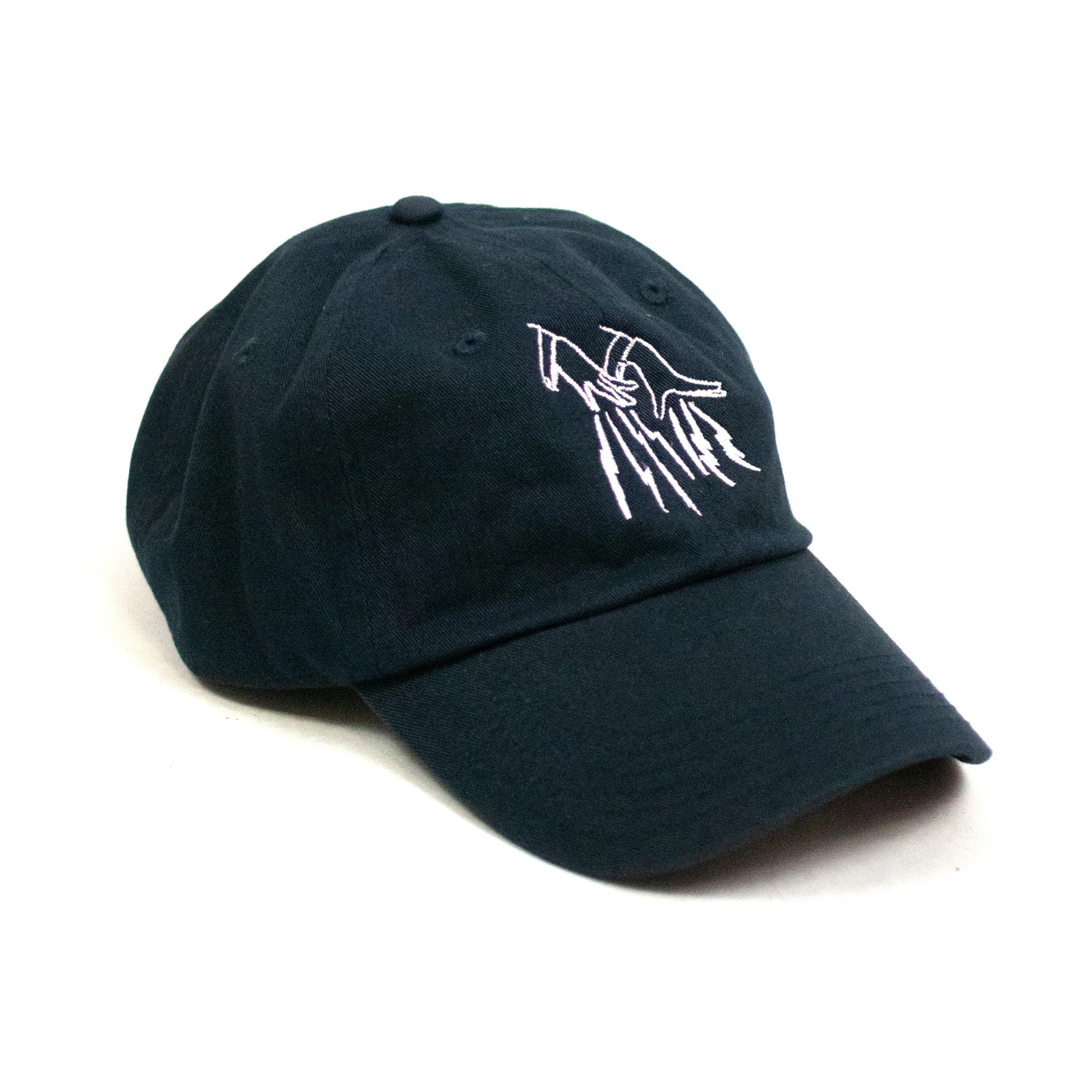 FAKE JUNK LOGO DAD HAT NAVY - Image 3