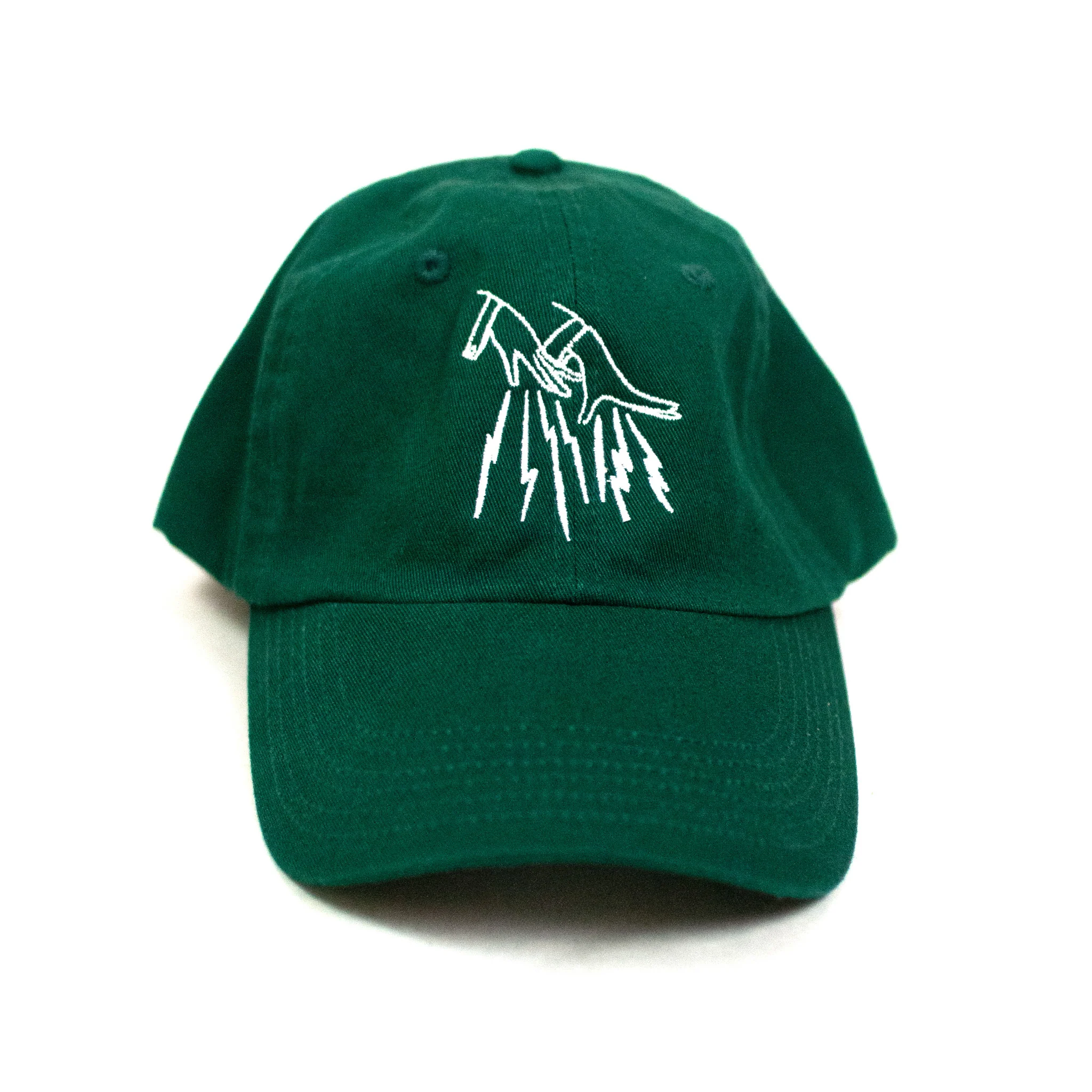 FAKE JUNK LOGO DAD HAT GREEN